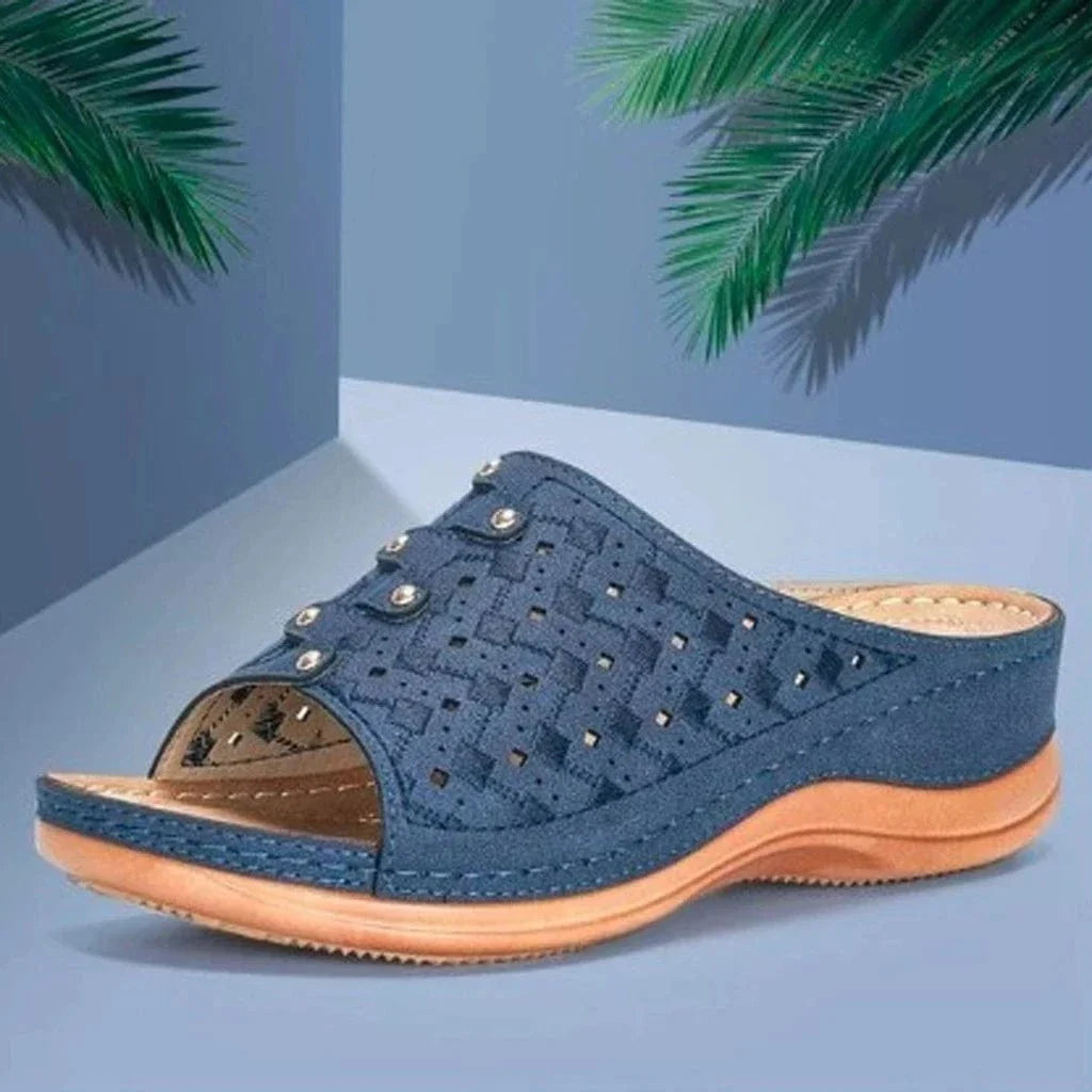 Open-Toe Non Slip Breathable Orthopedic Clogs for Women – view 4