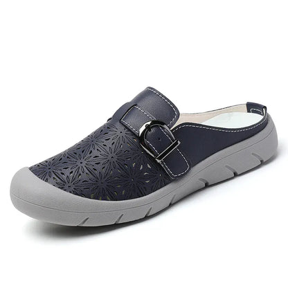 Floral Faux Leather Clogs with Arch Support for Women – view 6