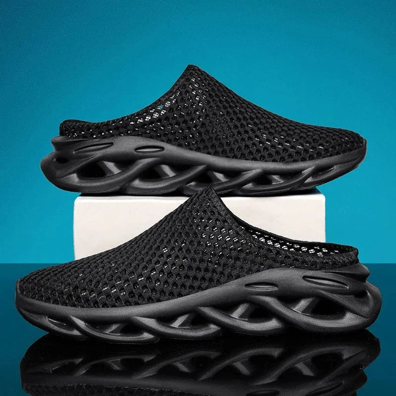 Lightweight Mesh Non Slip Breathable Orthopedic Clogs for Men – view 5