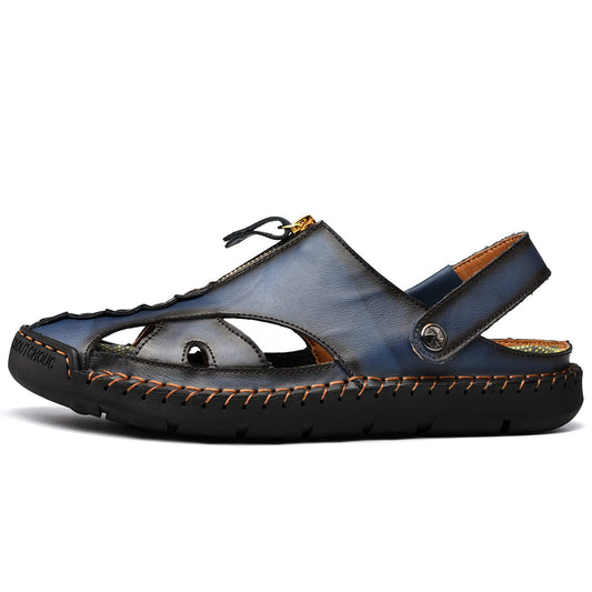Anatomical Leather Non Slip Orthopedic Sandals for Men