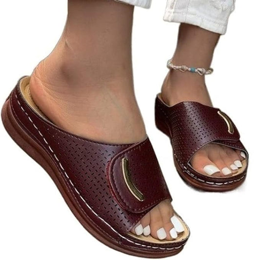 Low Heel Non Slip Breathable Orthopedic Sandals for Women