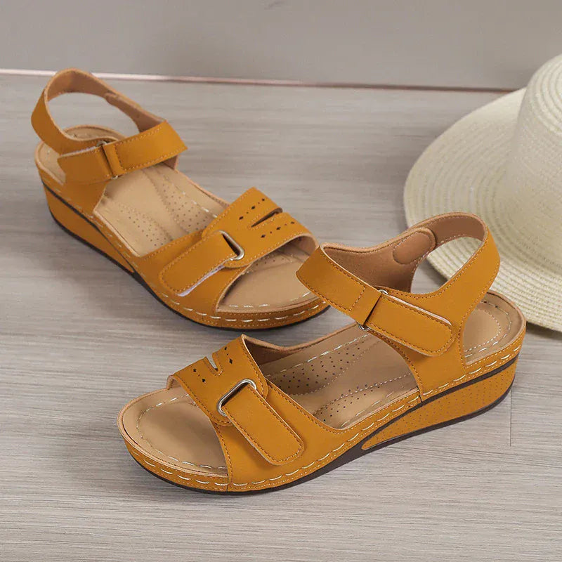 Wedge Orthopedic Sandals with Strap for Women – view 7