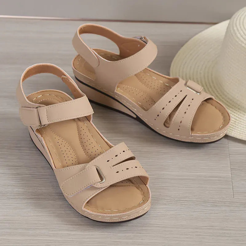 Wedge Orthopedic Sandals with Strap for Women – view 13