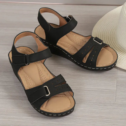 Wedge Orthopedic Sandals with Strap for Women – view 16