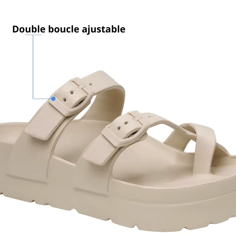 Rubber Adjustable Arch Support Sandals for Women – view 2