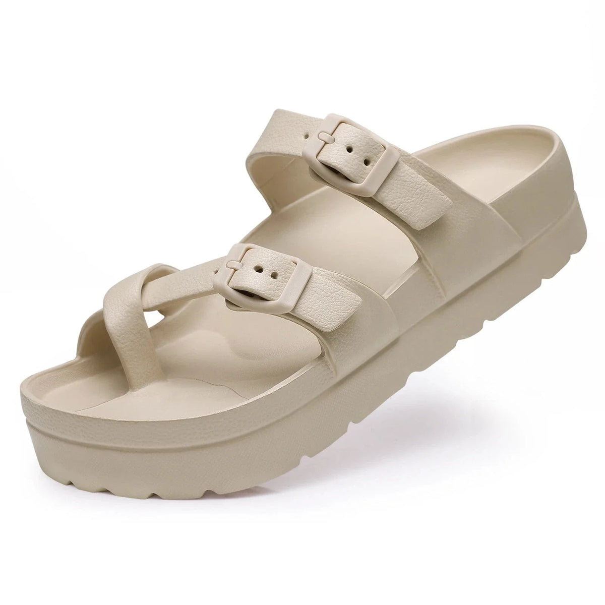 Rubber Adjustable Arch Support Sandals for Women