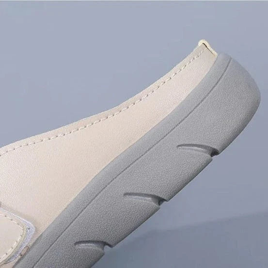 Retro Vegan Leather Breathable Orthopedic Sandals for Women – view 10