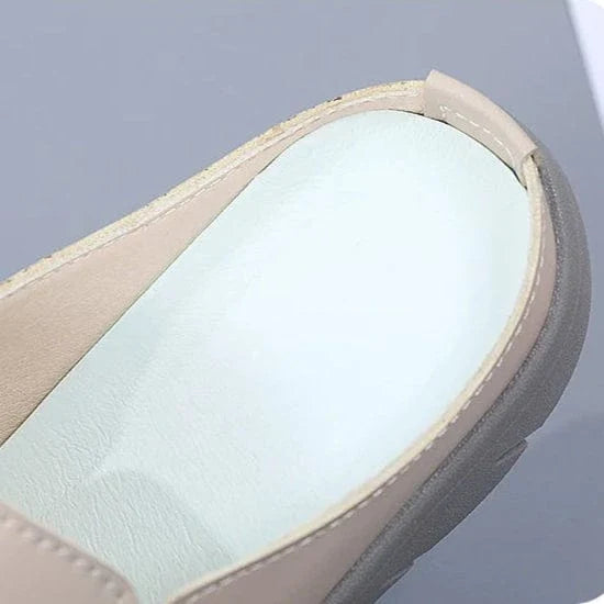 Retro Vegan Leather Breathable Orthopedic Sandals for Women – view 9