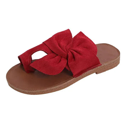 Slip-On Nylon Red Orthopedic Sandals for Women