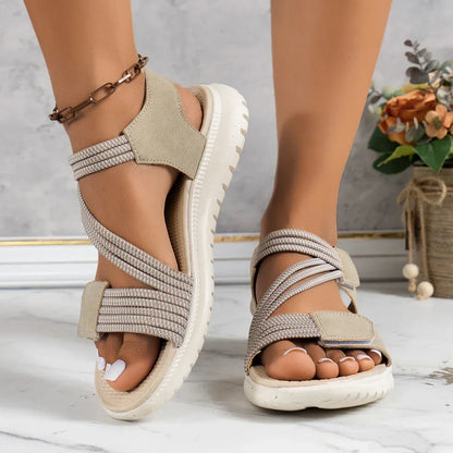 Roman-Style Non Slip Adjustable Orthopedic Sandals for Women – view 5