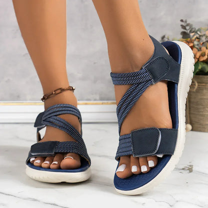 Roman-Style Non Slip Adjustable Orthopedic Sandals for Women – view 4