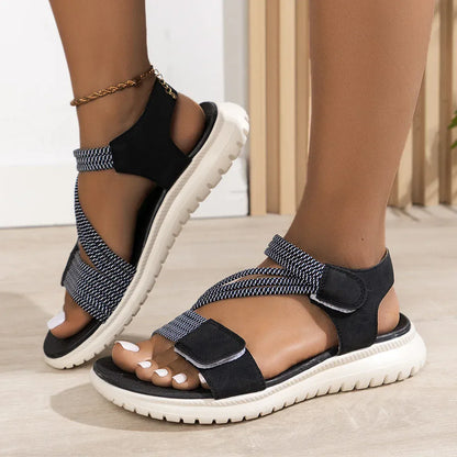 Roman-Style Non Slip Adjustable Orthopedic Sandals for Women – view 2