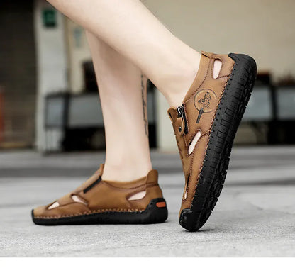 Topstitched Non-Slip Arch Support Sandals for Men – view 5
