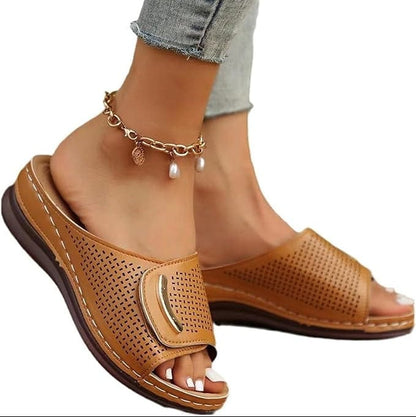 Open-Toe Adjustable Breathable Orthopedic Sandals for Women