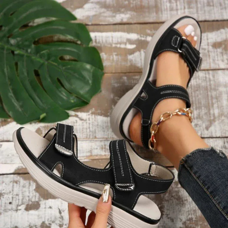 Lightweight Strappy Orthopedic Sandals for Women – view 2