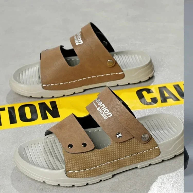 Microfiber Orthopedic Non Slip Sandals for Men – view 6
