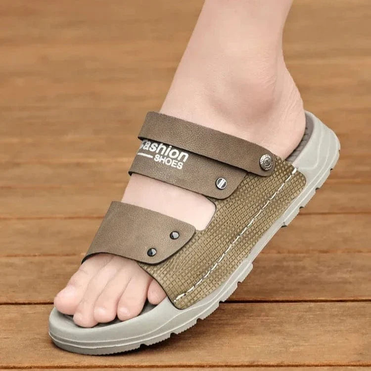 Microfiber Orthopedic Non Slip Sandals for Men – view 4