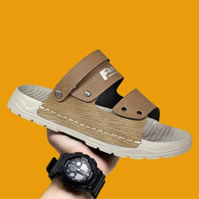 Microfiber Orthopedic Non Slip Sandals for Men – view 9