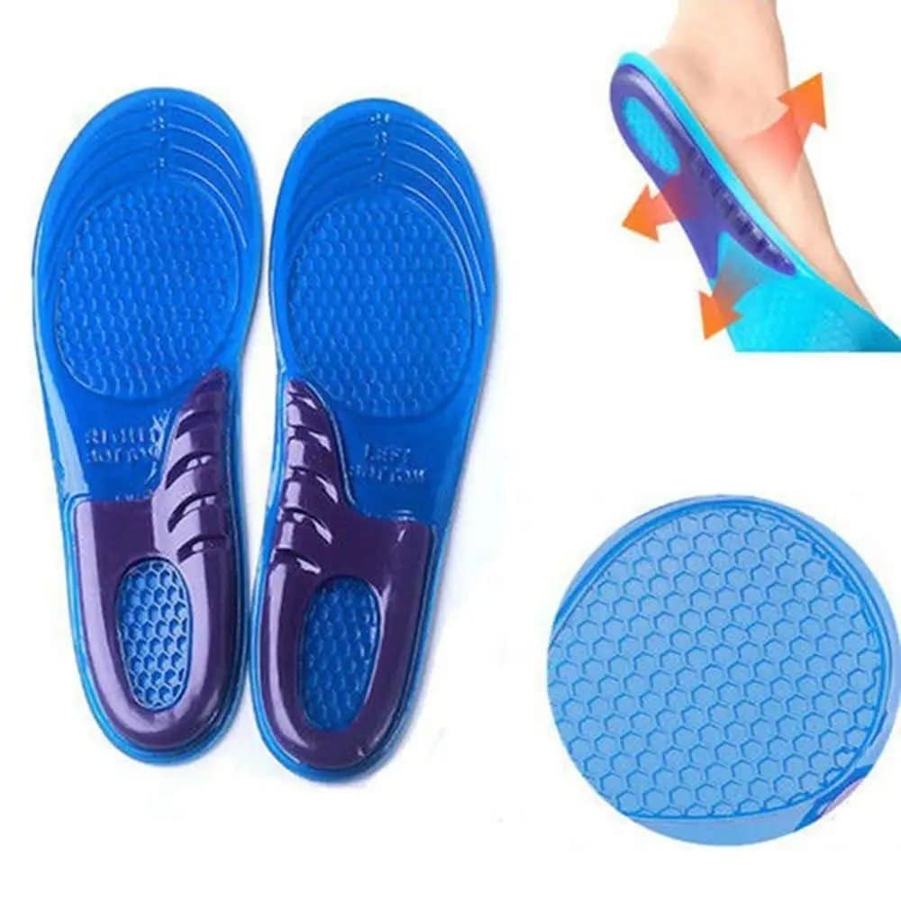 Perforated Non-Slip Gel Insoles for Flat Feet – view 2
