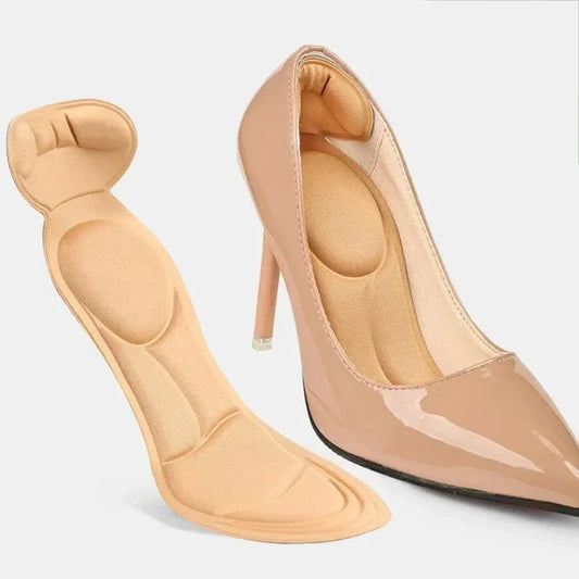 Massaging Arch Support Insoles for High Heels