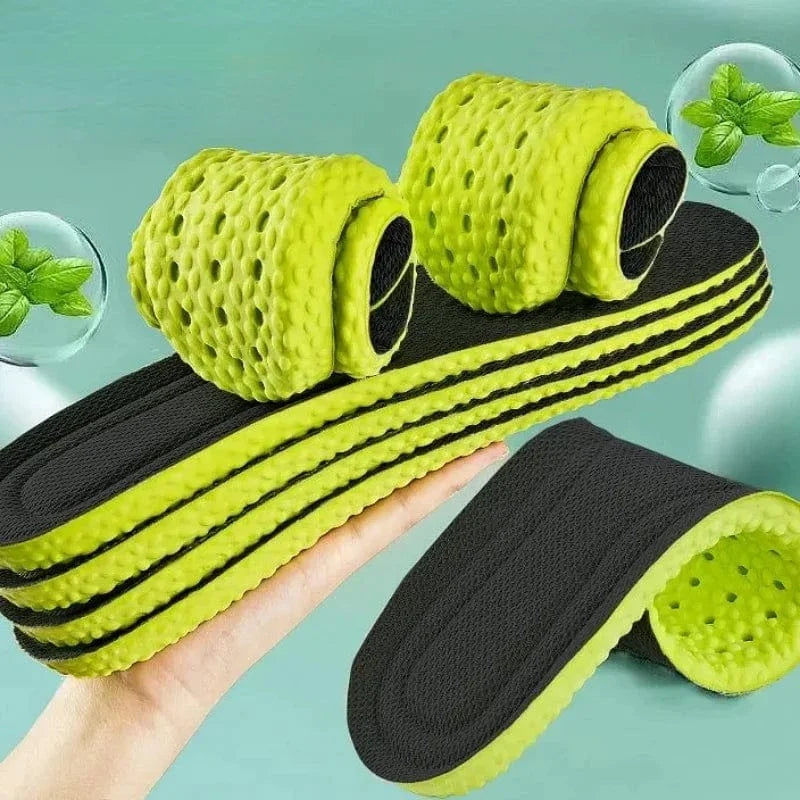 Deodorizing Natural Fiber Athletic Shoe Inserts – view 3
