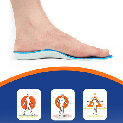 Shock-Absorbing Arch Support Insoles for Men – view 4
