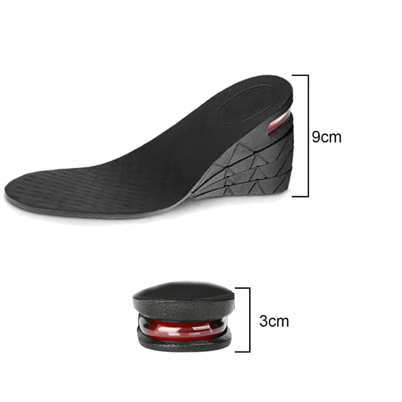Non Slip Shoe Inserts with Removable Wedge Heels – view 3
