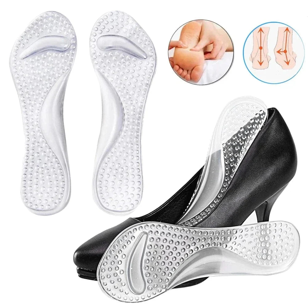 Invisible Gel Arch Support Insoles for Women