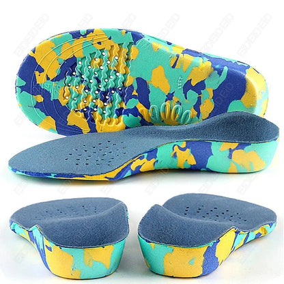 Breathable Supportive Kids Insoles for Flat Feet