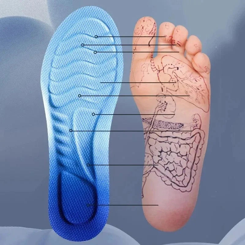 Thick Cushioned Breathable Insoles for Flat Feet – view 4