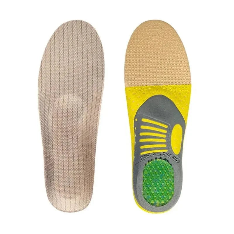 Unisex Heel Gel Shoe Inserts for Flat Feet