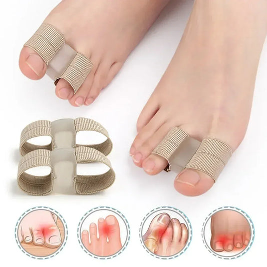 Fabric Silicone Toe Separators for Bunions