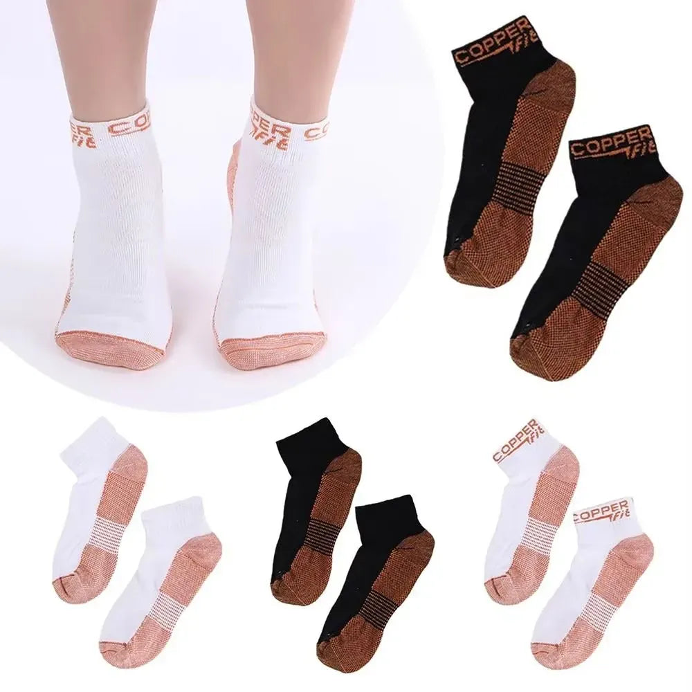 Copper Ankle Compression Socks for Plantar Fasciitis – view 2