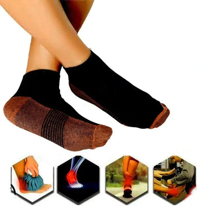 Copper Ankle Compression Socks for Plantar Fasciitis – view 4