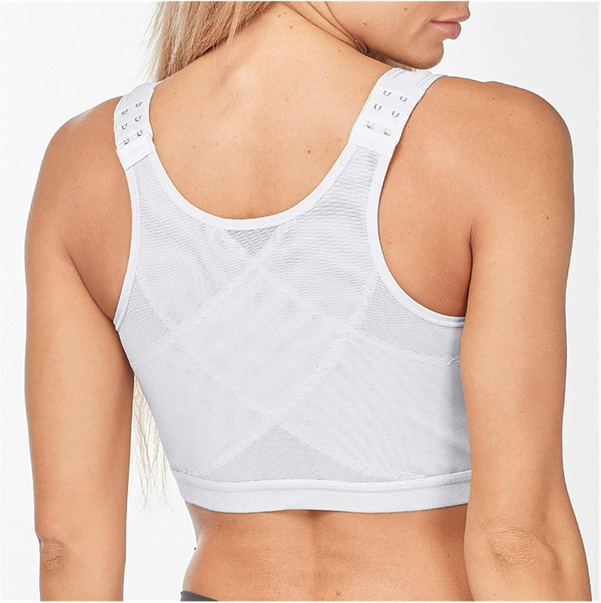 Breathable Posture Corrector Bra with Front Closure – view 7