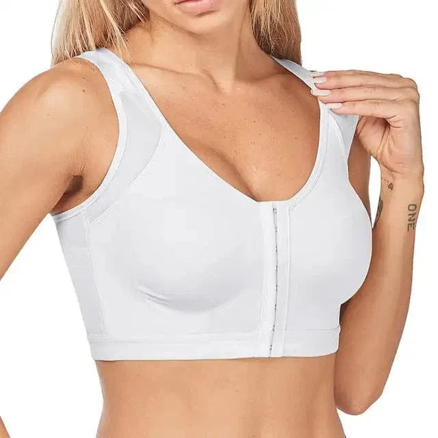 Breathable Posture Corrector Bra with Front Closure