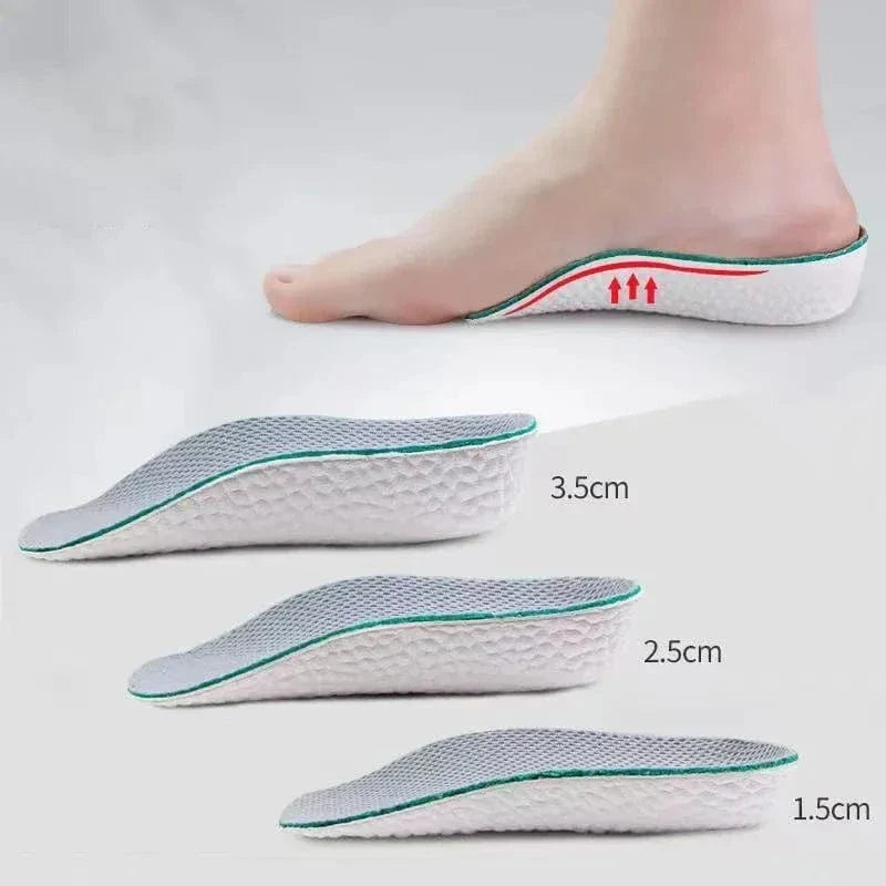Memory Foam Breathable Heel Cups with Height Lift – view 4