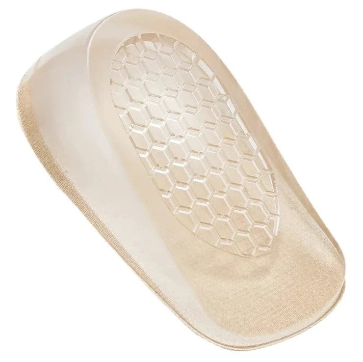 Soft Silicone Flexible Heel Cups with Velvet Lining