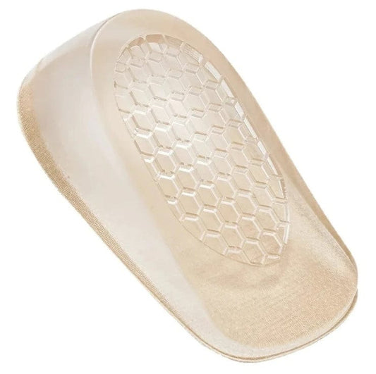Soft Silicone Flexible Heel Cups with Velvet Lining