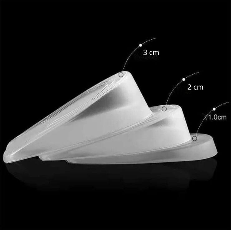 Clear Stretch Heel Cups with Non-Slip Gel – view 2