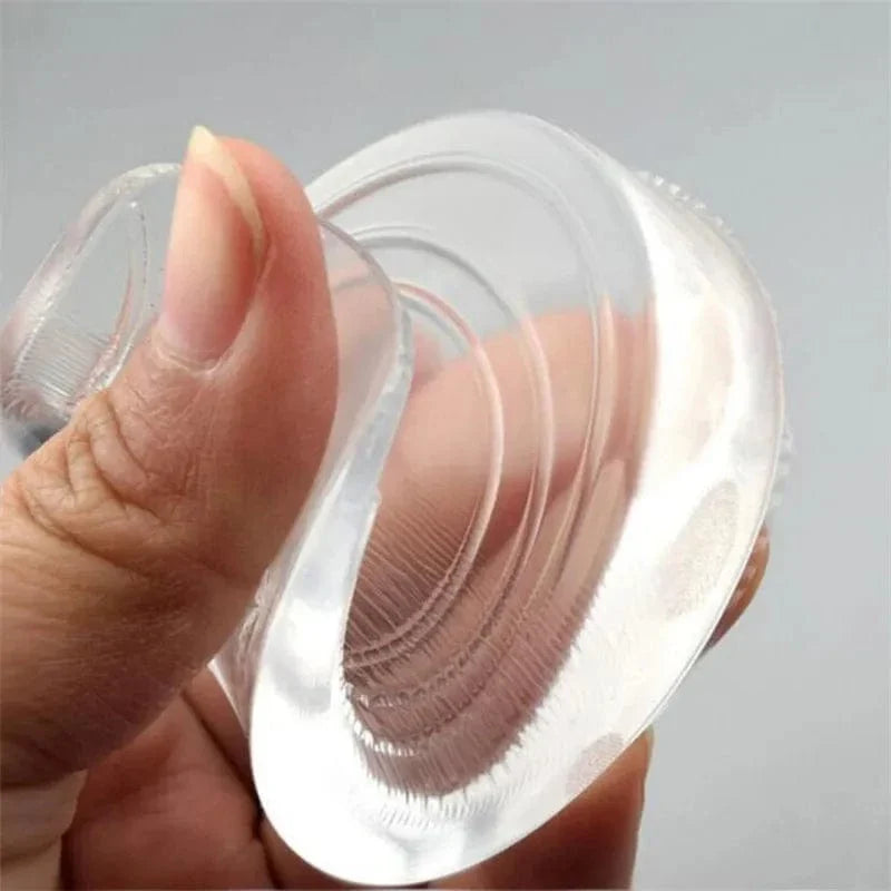 Clear Stretch Heel Cups with Non-Slip Gel – view 3