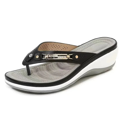 Non Slip Wedge Orthopedic Flip Flops for Women – view 4