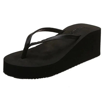 Tong Orthopédique Femme Compensée Style Plateforme