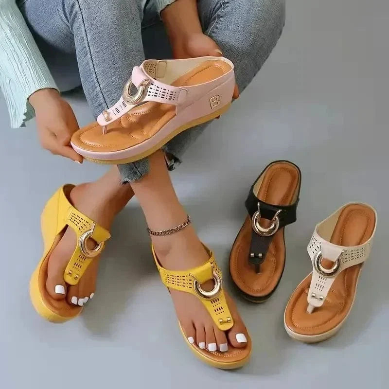 Non Slip Breathable Orthopedic Flip Flops for Women – view 5