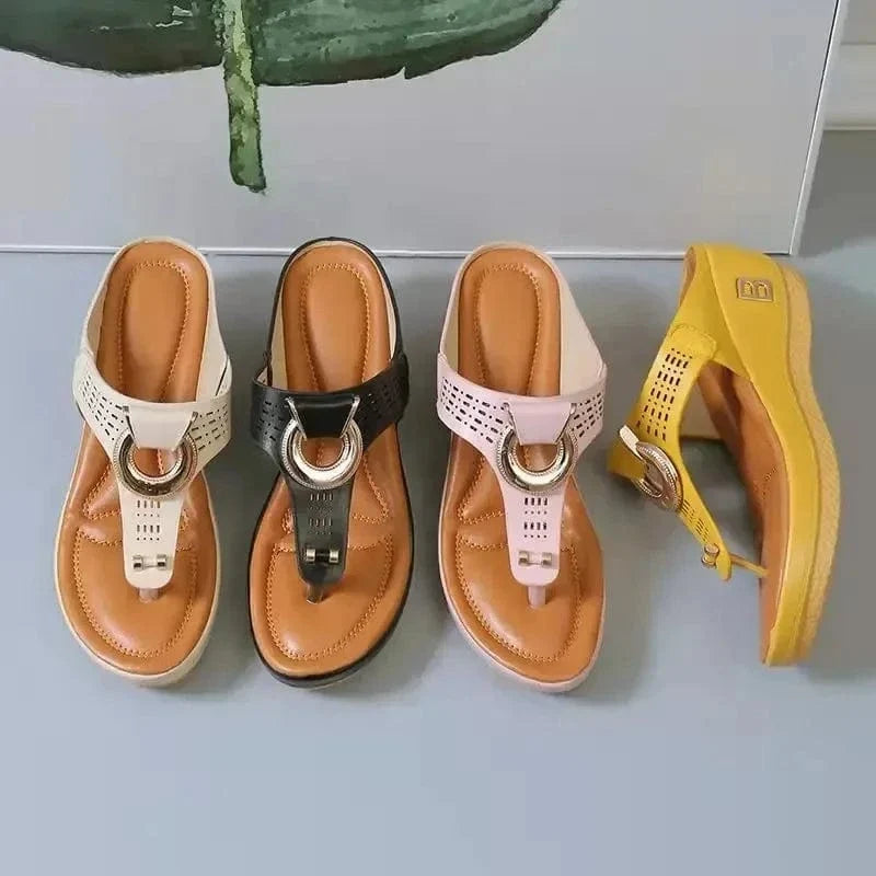 Non Slip Breathable Orthopedic Flip Flops for Women – view 4