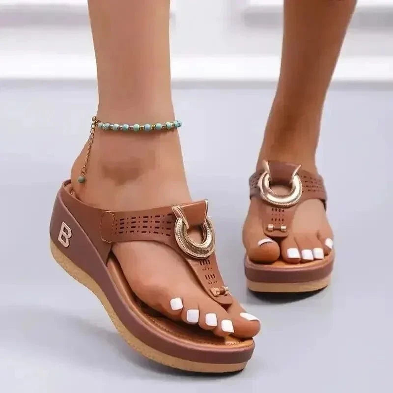 Non Slip Breathable Orthopedic Flip Flops for Women – view 7