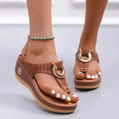 Non Slip Breathable Orthopedic Flip Flops for Women – view 7