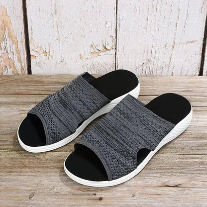Open Toe Mesh Arch Support Thong Sandals – view 2