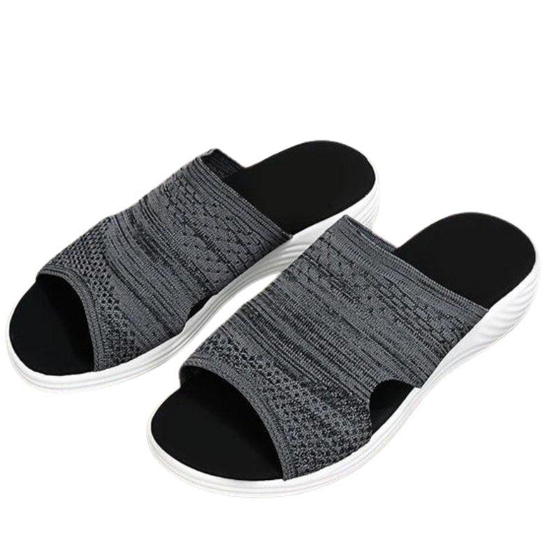 Open Toe Mesh Arch Support Thong Sandals