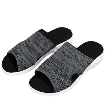Open Toe Mesh Arch Support Thong Sandals